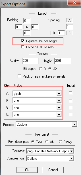 Bitmap font figure 3